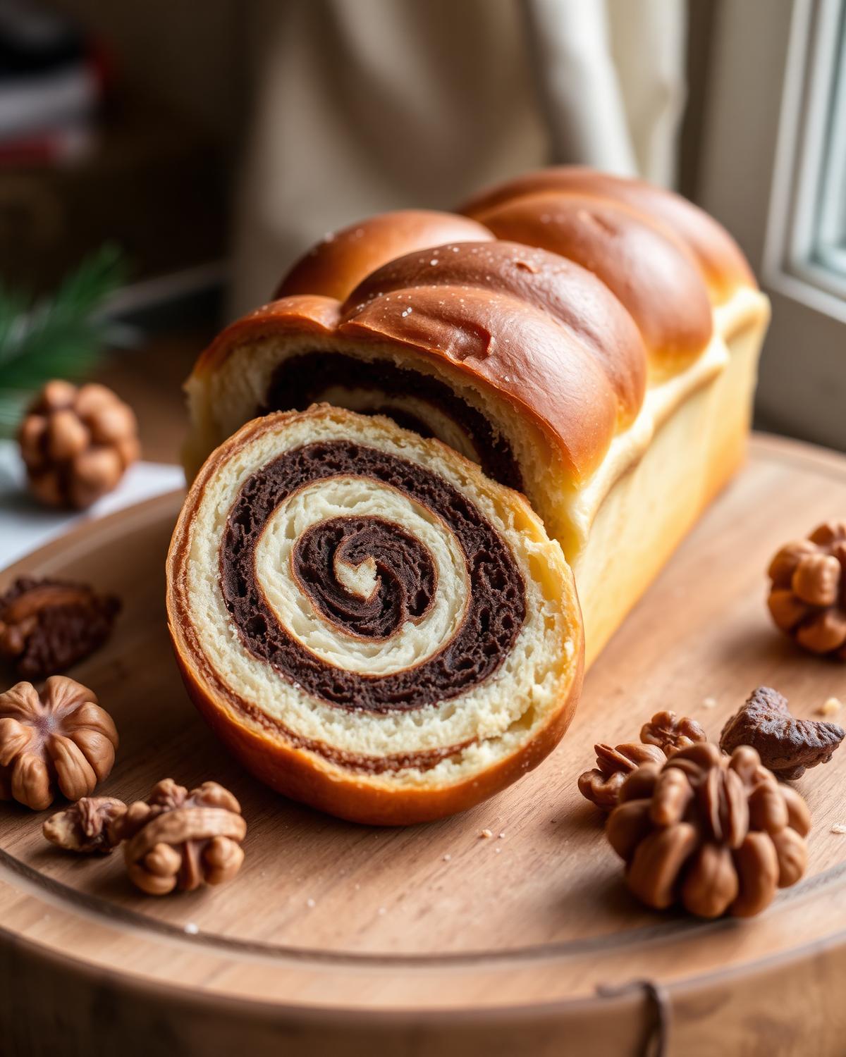 Cozonac cu nucă (sezon)